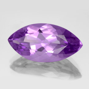 Ametista naturale viola da 6,87 ct, marchesa, VS