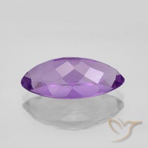 Ametista viola vivido naturale da 6.54 ct, Taglio marquise, VS