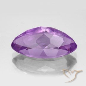 Ametista viola vivido naturale da 7.45 ct, Taglio marquise, VVS-VS