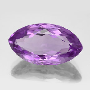 Ametista naturale viola da 8,97 ct, marchesa, VVS-VS