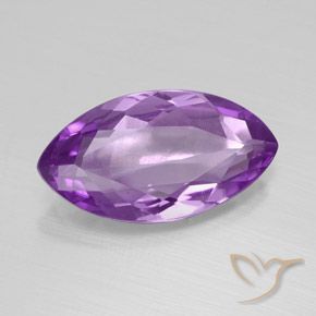 Ametista naturale viola da 5,21 ct, marchesa, VS