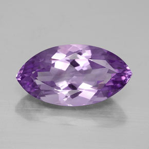 Ametista naturale viola da 4,63 ct, marchesa, VVS-VS