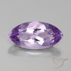 4.14ct Naturale Viola medio Ametista, Taglio marquise, VS