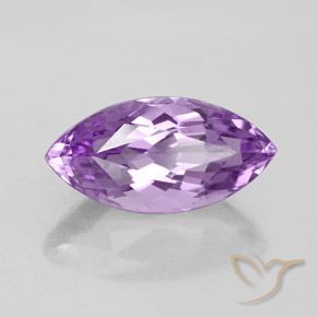 Ametista Viola Rosato Medio naturale da 8.10 ct, Taglio marquise, VVS-VS