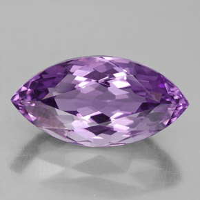 Ametista naturale viola da 9,72 ct, marchesa, VVS