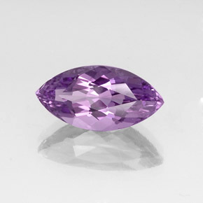 Ametista viola naturale da 5,56 ct, marchesa, VVS