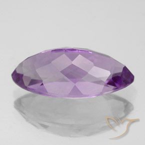 Ametista Viola tendente al rosa naturale da 4.88 ct, Taglio marquise, VS