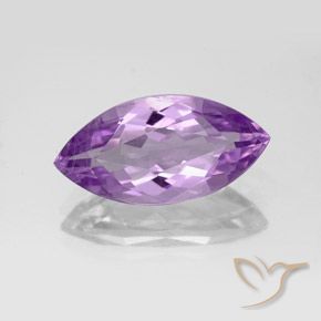 4.32ct Naturale violaceo Ametista, Taglio marquise, VS-SI