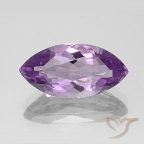 4.57ct Naturale violaceo Ametista, Taglio marquise, VVS-VS