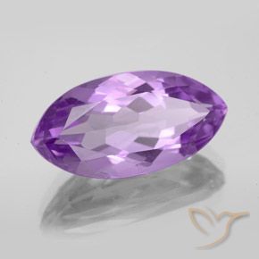 Ametista violaceo naturale da 6.98 ct, Taglio marquise, VS