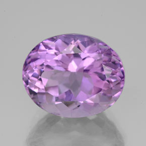 Ametista viola naturale da 5,84 ct, taglio ovale, VS