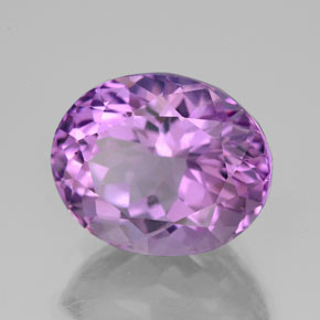 Ametista viola naturale da 5,84 ct, taglio ovale, VS