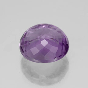 Ametista Viola naturale da 5.13 ct, Taglio rotondo, VS