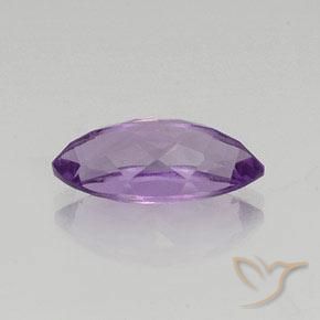 Ametista Viola medio naturale da 6.66 ct, Taglio marquise, VVS