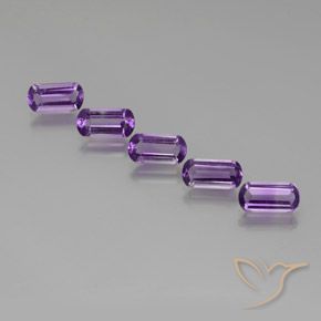 5.09ctw Naturale Viola violaceo medio-scuro Ametista, Taglio a fantasia, VS