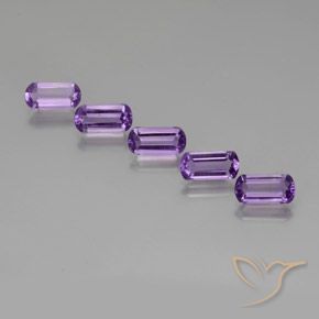 4.97ctw Naturale Viola violaceo intenso Ametista, Taglio a fantasia, VS