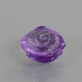 Ametista Viola naturale da 9.22 ct, Trasparente, Trasparente/Traslucido