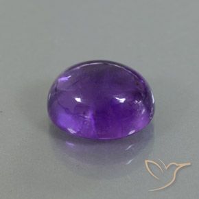 Ametista Viola medio naturale da 3.74 ct, Ovale, Trasparente/Traslucido