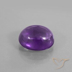 Ametista Viola violaceo intenso naturale da 3.79 ct, Ovale, Trasparente/Traslucido