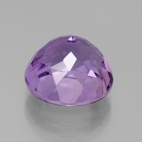 Ametista viola naturale da 7,87 ct, taglio rotondo, VVS-VS