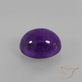 Ametista Viola medio naturale da 3.62 ct, Ovale, Trasparente