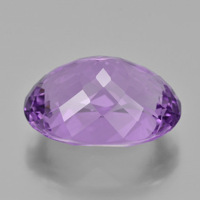 Ametista viola naturale da 8,93 ct, taglio ovale, VVS