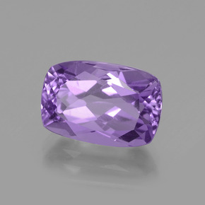 Ametista Viola naturale da 3.97 ct, Taglio a cuscino, VS
