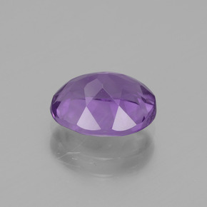 Ametista Viola naturale da 2,00 ct, Taglio ovale, VS