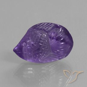 Ametista Viola medio naturale da 15.44 ct, Taglio a fantasia, Trasparente