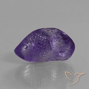 Ametista Viola medio naturale da 10.58 ct, Taglio a fantasia, Trasparente