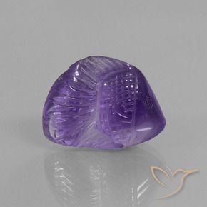 Ametista Viola medio naturale da 15.38 ct, Taglio a fantasia, Trasparente