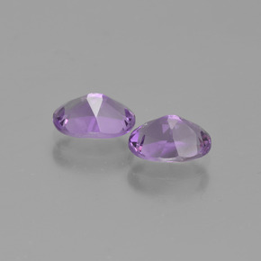 Gemme di Ametista Viola naturale da 1.39 ct, Taglio ovale, VS