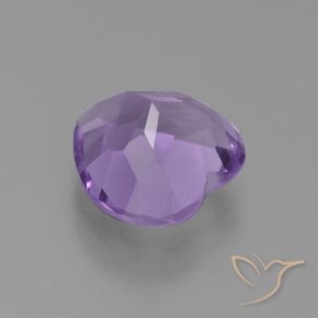 Ametista Viola medio naturale da 3.12 ct, Cuore, VS