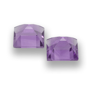 Gemme di Ametista Viola naturale da 2.05 ct, Quadrato, VVS-VS