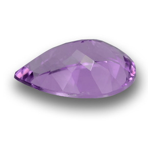 Ametista viola naturale da 5,03 ct, taglio a pera, VVS
