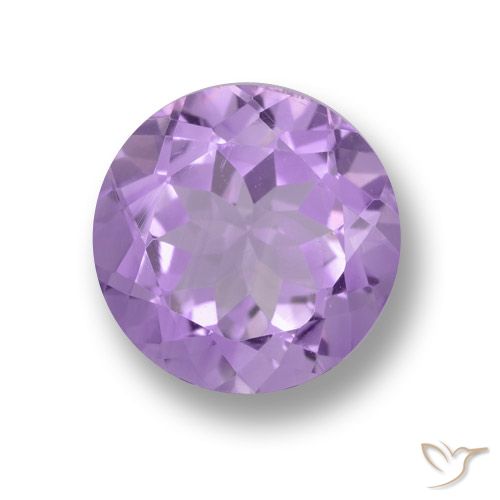 3.93ct Naturale Viola medio Ametista, Rotondo, VVS-VS