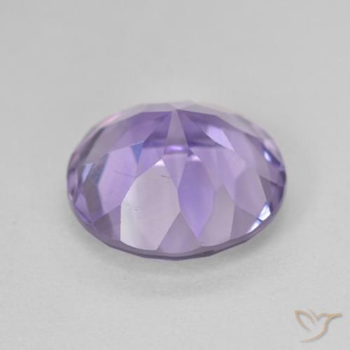 Ametista Viola medio naturale da 4.33 ct, Rotondo, VVS-VS