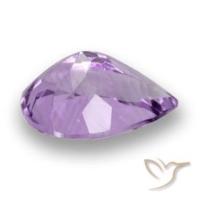 Ametista Viola medio naturale da 3.59 ct, Forma a pera, VS