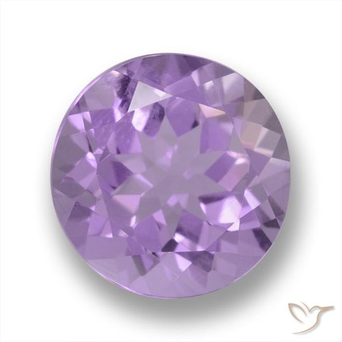 3.27ct Naturale Viola medio Ametista, Rotondo, VVS