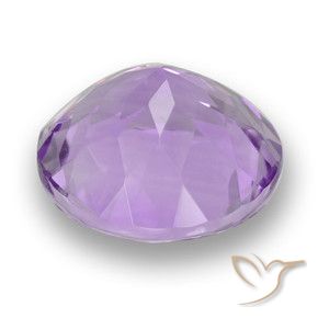 Ametista Viola medio naturale da 3.41 ct, Rotondo, VVS