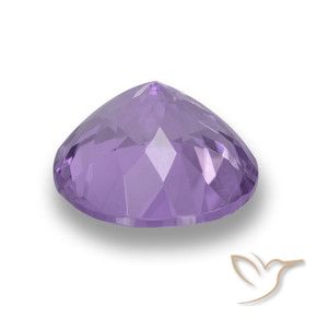 Ametista Viola medio naturale da 3.20 ct, Rotondo, VVS