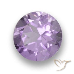 Ametista Viola medio-chiaro naturale da 2.64 ct, Rotondo, VS