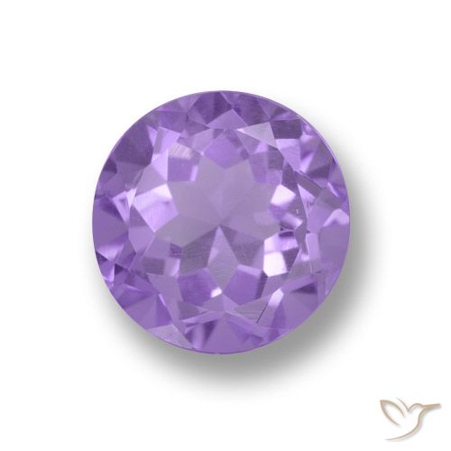 2.76ct Naturale Deep Iris Violetta Ametista, Rotondo, VVS