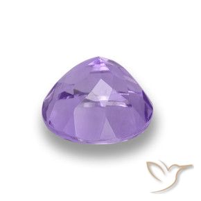 Ametista Deep Iris Violetta naturale da 2.76 ct, Rotondo, VVS