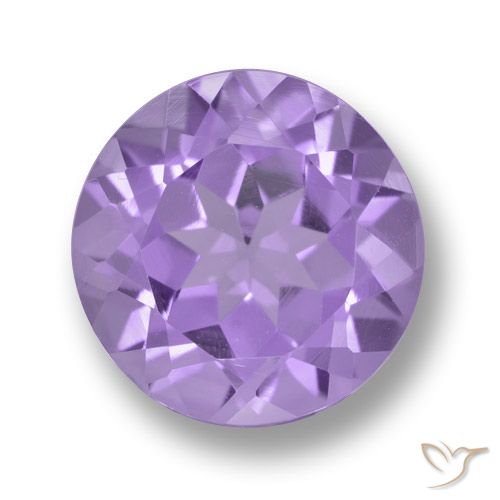 3.36ct Naturale Viola medio Ametista, Rotondo, VVS