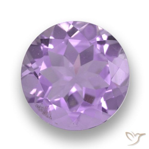 3.24ct Naturale Viola medio Ametista, Rotondo, VVS