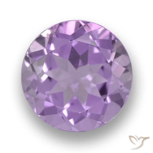 3.47ct Naturale Viola medio Ametista, Rotondo, VVS
