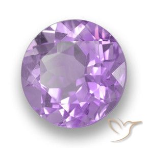 Ametista violaceo naturale da 3.71 ct, Rotondo, VS
