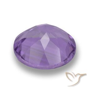 Ametista Viola medio naturale da 2.21 ct, Rotondo, VVS