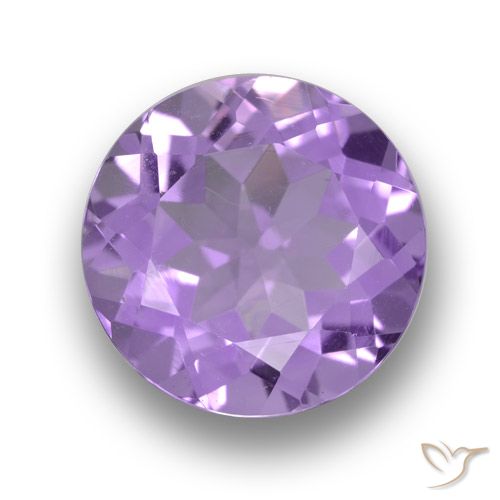 4.12ct Naturale Viola medio Ametista, Rotondo, VVS-VS